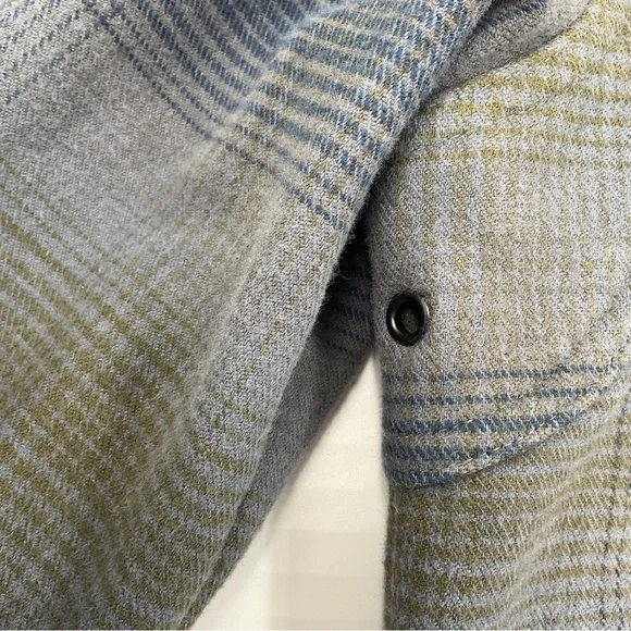 Woolrich West Ridge Cotton Fleece Shirt Jacket Shacket Chore Coat Gorpcore Men M